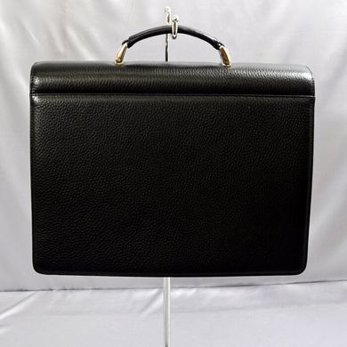 Класичний портфель Petek з натуральної шкіри 891/1-46b-01 чорний