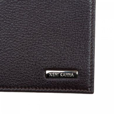 Кошелек мужской Neri Karra из натуральной кожи 0362.03.49 коричневый