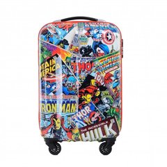 Дитяча валіза з abs пластика Marvel Legends American Tourister на 4 здвоєних колесах 21c.010.006