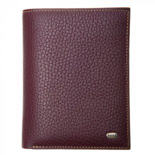 Кошелёк мужской Petek из натуральной кожи 211-46bd-kd3 бордовый