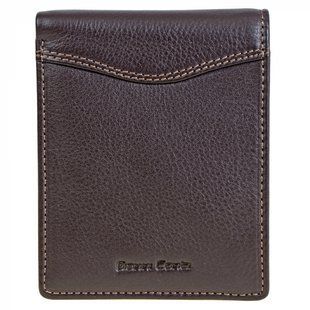 Гаманець чоловічий Gianni Conti з натуральної шкіри 587720-dark brown/leather
