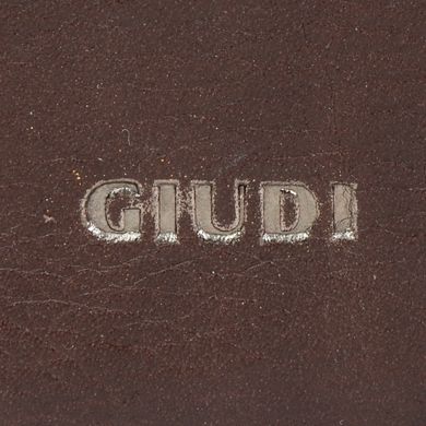 Сумка мужская Giudi из натуральной кожи 12445/gve-08 тёмно-коричневая