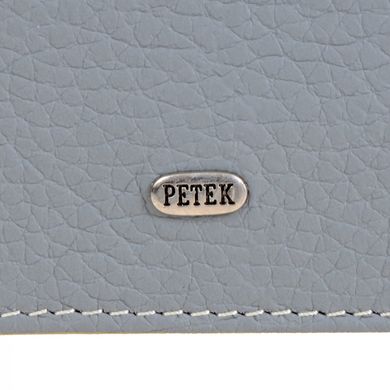 Кредитница Petek из натуральной кожи 1016-234-k26 серый