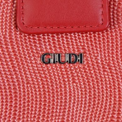 Гаманець жіночий Giudi з натуральної шкіри 6525/lgp/q/syr-h4 червоний