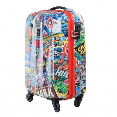 Детский чемодан из abs пластика Marvel Legends American Tourister на 4 сдвоенных колесах 21c.010.006