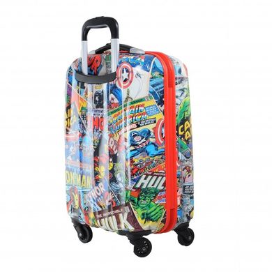 Дитяча валіза з abs пластика Marvel Legends American Tourister на 4 здвоєних колесах 21c.010.006