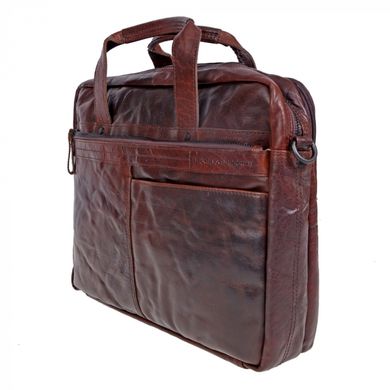 Сумка-портфель с отделением для ноутбука Spikes & Sparrow из натуральной кожи 9937101