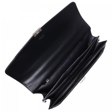 Класичний портфель Petek з натуральної шкіри 891/3-000-01 чорний
