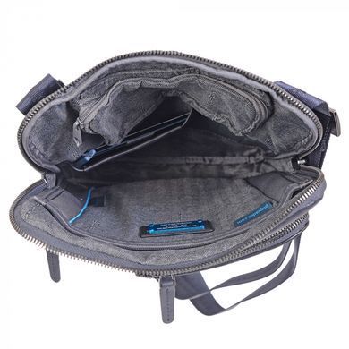 Сумка чоловіча Piquadro з натуральної шкіри ca1816b3/blu синя