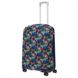 Чохол для валізи з тканини EXULT case cover/square-blue/exult-m:1
