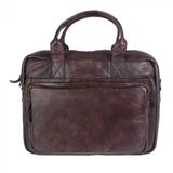 Кожаные сумки-портфели: Сумка-портфель Gianni Conti из натуральной кожи 4101266-brown
