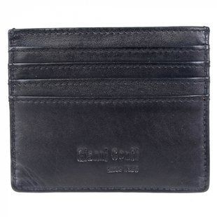 Кредитница Gianni Conti з натуральної шкіри 4067394-black