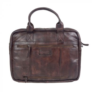 Сумка-портфель Gianni Conti з натуральної шкіри 4101266-brown