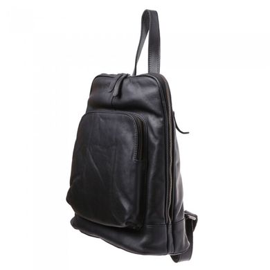 Класичний рюкзак з натуральної шкіри Gianni Conti 2502556-black
