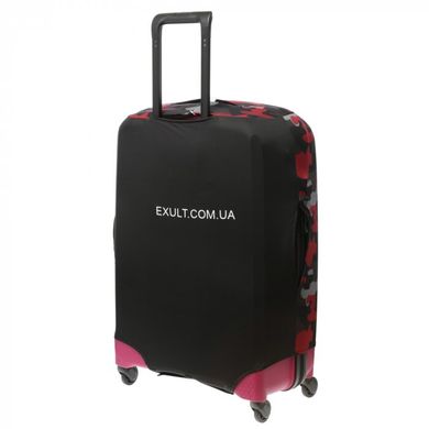 Чехол для чемодана из ткани EXULT case cover/camouflage-black/exult-l