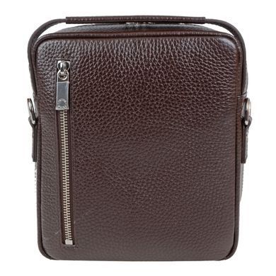 Сумка мужская Petek из натуральной кожи 3872-46b-02 коричневая