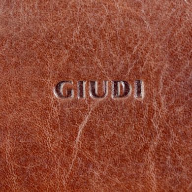 Затиск для грошей Giudi з натуральної шкіри 6244/gd-02 коричневий