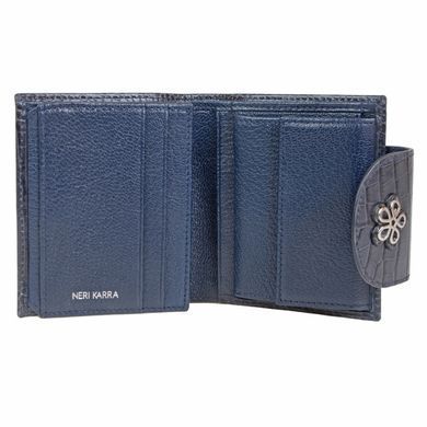 Кошелёк женский из натуральной кожи Neri Karra 0503f.1-35.07 синий