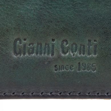 Кредитница Gianni Conti з натуральної шкіри 4067394-green