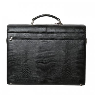 Класичний портфель Petek з натуральної шкіри 799-041-01 чорний