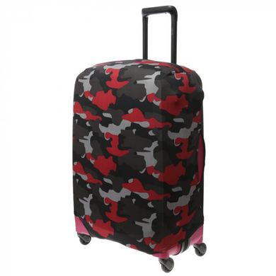Чехол для чемодана из ткани EXULT case cover/camouflage-black/exult-xl