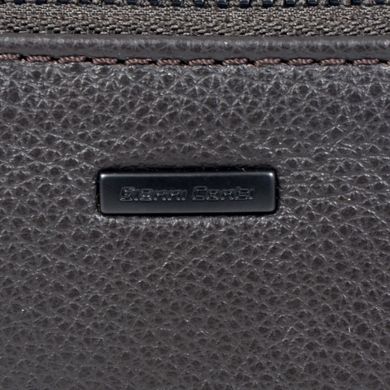 Барсетка гаманець Gianni Conti з натуральної шкіри 1812216-dark brown