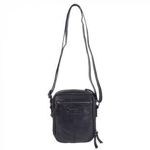 Сумка чоловіча з натуральної шкіри Gianni Conti 4102372-black