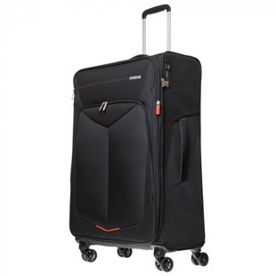 Валіза текстильна SUMMERFUNK American Tourister на 4 здвоєних колесах 78g.009.005 чорна