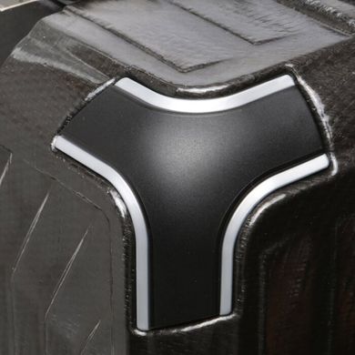 Чемодан из полипропилена (Curv) Lite-box Samsonite на 4 сдвоенных колесах 42n.009.002 черный