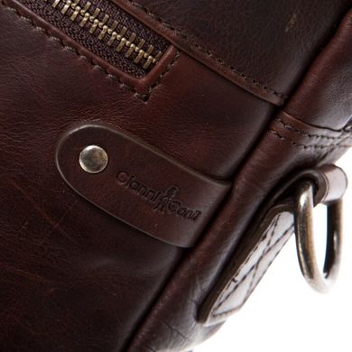 Сумка-портфель Gianni Conti з натуральної шкіри 4081384-brown