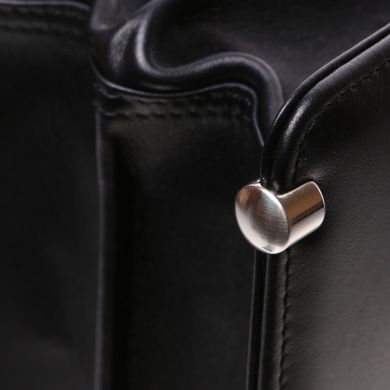 Класичний портфель Petek з натуральної шкіри 844-000-01 чорний