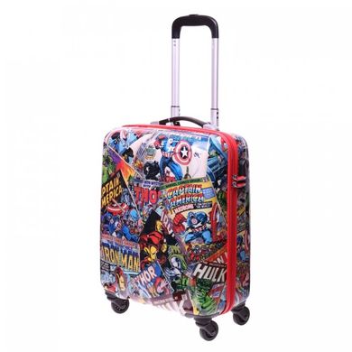 Дитяча пластикова валіза на 4х колесах Marvel Legends American Tourister 21c.010.014