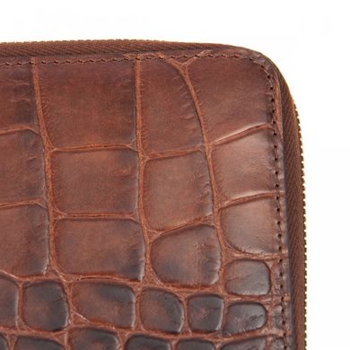 Барсетка-гаманець з натуральної шкіри Neri Karra 0948.2-36.02 коричневий