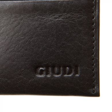 Кредитница Giudi з натуральної шкіри 6232/gd-03 чорний