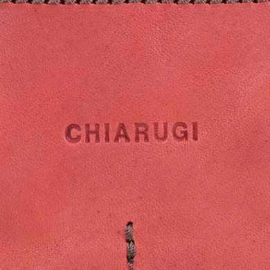 Сумка чоловіча Chiarugi з натуральної шкір 52625-4 червона