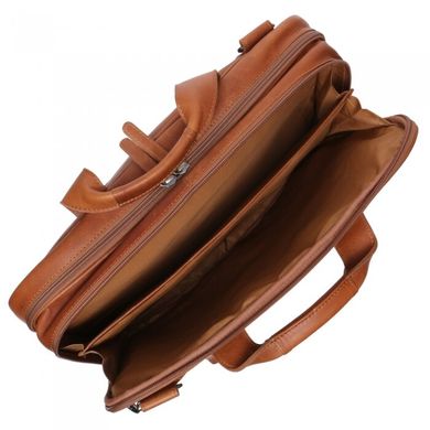 Сумка - портфель Gianni Conti из натуральной кожи 2501327-tan