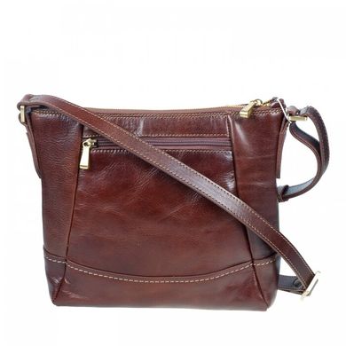 Жіноча сумка Giudi з натуральної шкіри 10467/gd-02 коричневий