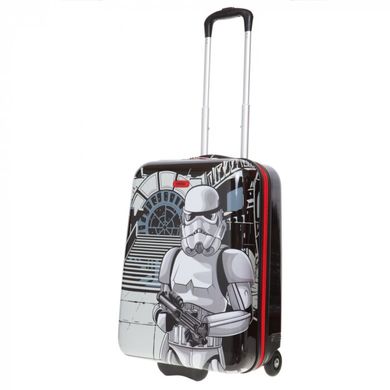 Дитяча пластикова валіза на 2х колесах Star Wars New Wonder American Tourister 27c.018.036 мультиколір