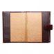 Обложка комбинированная для паспорта и прав Petek из натуральной кожи 595-091-03 коричневая:5