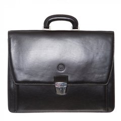 Класический портфель Giudi из натуральной кожи 1470/gd-03 черный