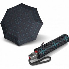 Зонт складной автомат Knirps T.200 Medium Duomatic kn9532017058 принт черно-зеленый