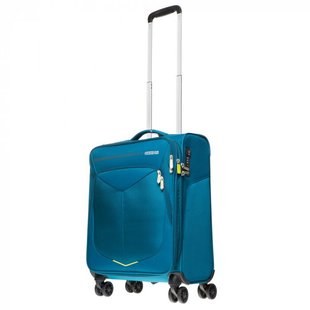 Валіза текстильна SUMMERFUNK American Tourister на 4 здвоєних колесах 78g.051.003 бірюзова