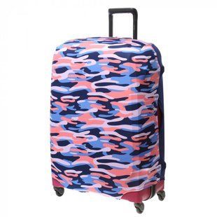 Чехол для чемодана из ткани EXULT case cover/camouflage-blue/exult-l