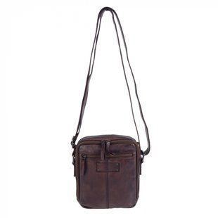 Сумка чоловіча з натуральної шкіри Gianni Conti 4102372-brown