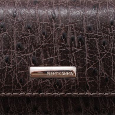 Класична ключниця з натуральної шкіри Neri Karra 0026-1.1-17.63 темно коричневий