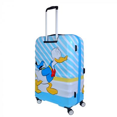 Дитяча валіза з abs пластика на 4 здвоєних колесах Wavebreaker Disney Donald Duck American Tourister 31c.021.007
