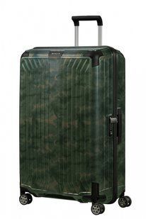 Чемодан из полипропилена (Curv) Lite-box Samsonite на 4 сдвоенных колесах 42n.024.004 камуфляж