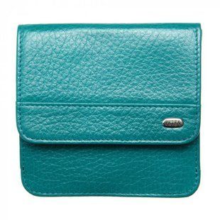 Кошелек женский Petek из натуральной кожи 355-46b-32 бирюзовый