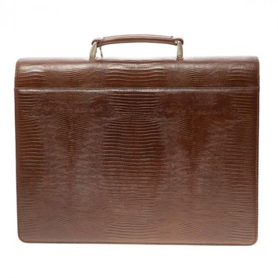 Класичний портфель Petek з натуральної шкіри 891/3-041-02 коричневий