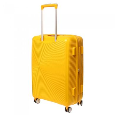 Чемодан из полипропилена SoundBox American Tourister на 4 сдвоенных колесах 32g.006.002 желтый